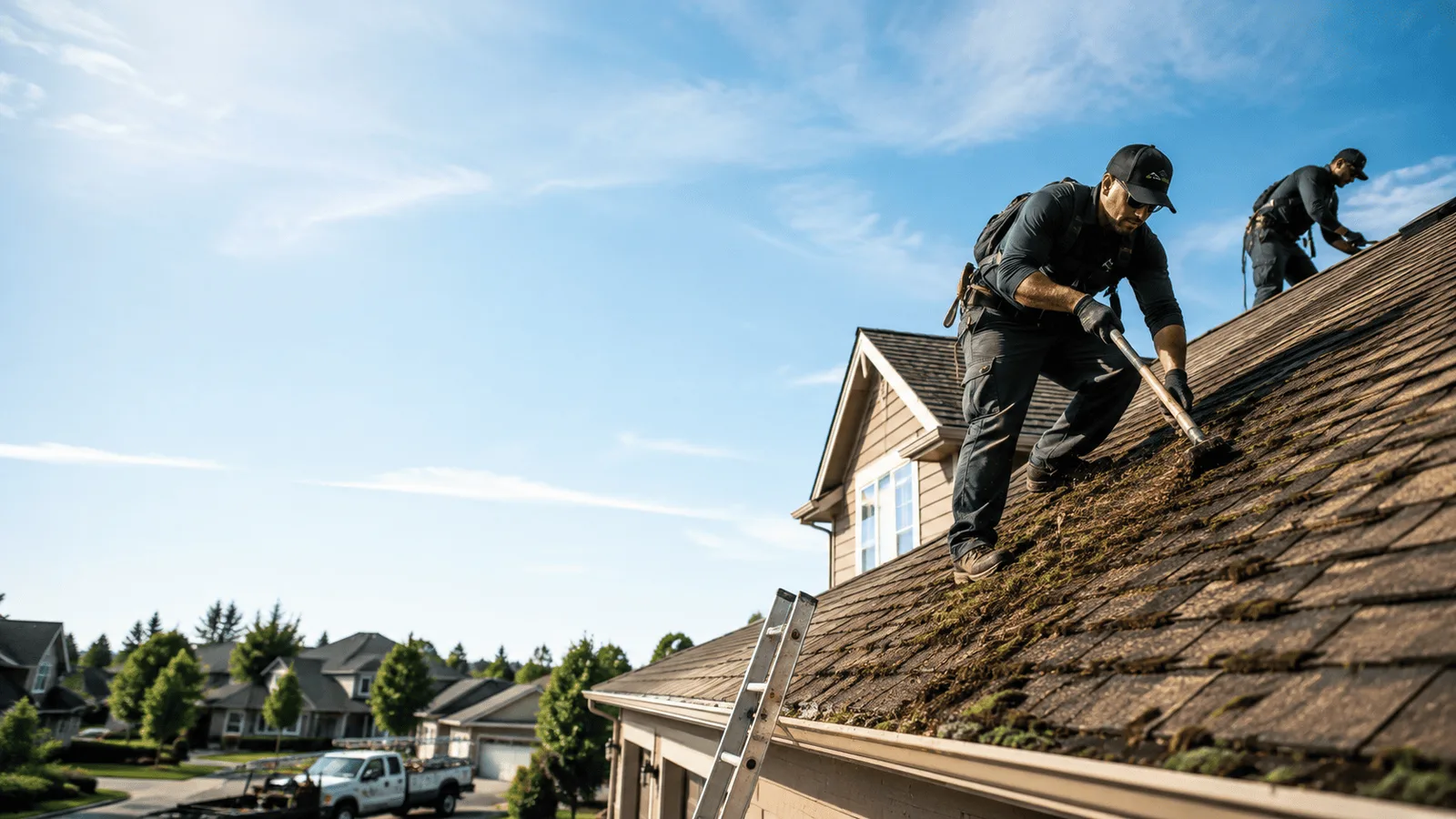 Roof Moss Removal in Moscow, AR near me